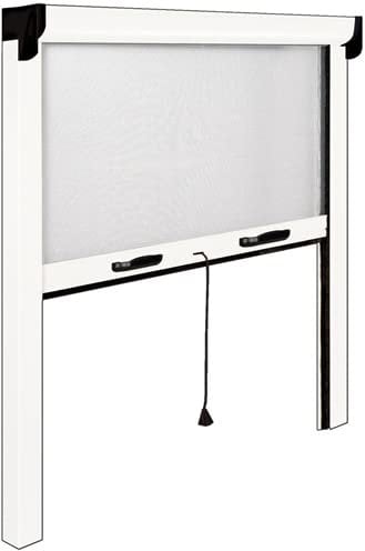 ZANZARIERA KIT BIANCO 120/100X160 RULLO VERTICALE MAURER