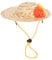 Haustier Strohhut Verstellbarer Hund Sombrero Hut Hund Katze Hut schöner Hund Frühling Sommer Sonnenhut mit bunten Blumen Dekorationen(M)