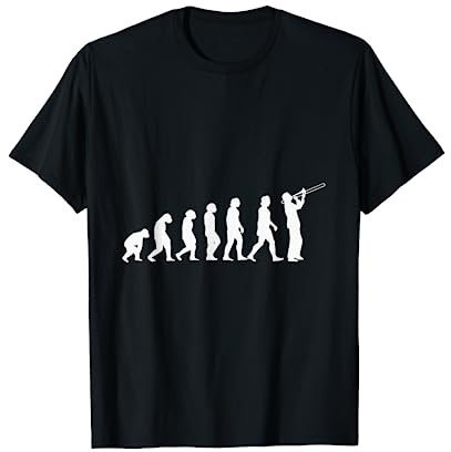 Posaunist Evolution Posaune T-Shirt