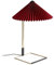 Hay Matin LED Tischleuchte L Rot, 52cm