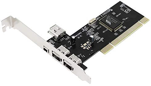 CERRXIAN 3 Port IEEE 1394 Firewire Card PCI Firewire Adapter IEEE 1394 PCI Controller Card for Desktop PC
