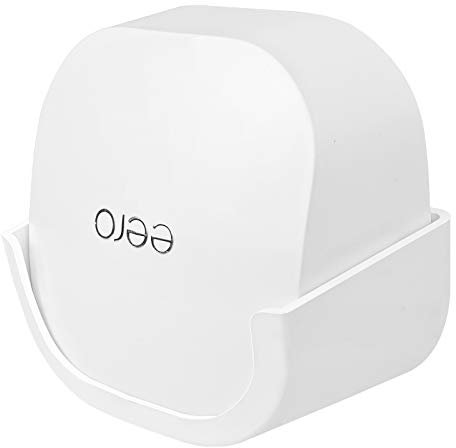 BECEMURU - Soporte de pared sin tornillos para enrutador eero 6, soporte adhesivo fuerte sin taladrar (1 unidad)