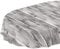 ANRO Tischdecke oval abwaschbar ohne Einfassung – Holzoptik Grau Weiß – Wachstuch pflegeleicht – ideal für Küche, Garten, Terrasse 240 x 140 cm (Oval)