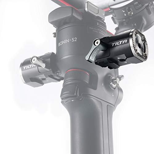 TILTA TGA-NRA-R Adaptateur Rail OTAN vers Rosace Right Side NATO Rail to Rosette Adapter pour DJI RS2 RSC2 Gimbal Cardan (RS 2 & RSC 2)