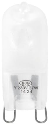 DL-pro Backofenlampe G9 25W 230V kompatibel mit Bosch Siemens 10004812 Halogenlampe für Backofen Ofen Herd