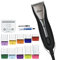 Oster Leistungsstarke A6 Slim Heavy Duty 3 Speed Pro Fellpflege-Schermaschine inkl. #10 Klinge 10 Stück Edelstahl Haustier Clipper Guide Comb Kit