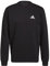 adidas Feelcozy Essentials Fleece Sweatshirt, Felpa Uomo, Black/White, XL