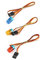 Rundumlicht 4,8-6 Volt (10x15mm) in Gelb - Rot oder Blau Farbe Wählbar (Rundum Gelb)