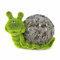 Valle Verde Gartendeko Gartenfigur Dekofigur Tierfigur Steinoptik mit Beflockung (Schnecke)