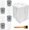 8 Pack Reusable Vacuum Bags Compatible with iRobot Roomba i&s&j Seriesi7、i7+、i7Plus、i3、i3+、i6、i6+、i6Plus、j7、j7+、i8、i8+、s9、s9+、s9Plus, Bag, Clean Base Automatic Dirt Disposal Bags With Zipper