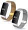 ZUREGO 2 Stück Ersatzarmband für Fitbit Charge 4/Charge 3 Armband für Damen/Herren, Fitbit Charge 4/Charge 3 Ersatz Edelstahl Metall Armband Kompatibel mit Fitbit Charge 4/Charge 3 (A)