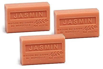 3 x Provence Seife Jasmin - Karité - a`60g