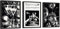 EXCOOL CLUB Vintage-Discokugel-Poster – 30,5 x 40,6 cm, schwarz-weiß, Wandkunst, 70er-Jahre-Tequila-Druck, trendige Zeitung, ästhetische Bilder, Retro-Barwagen-Dekoration, Disco, flippige Dekoration