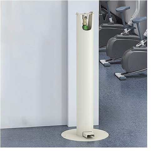 desinfektionsmittelspender Gyms Doorway Hand Sanitizer Dispenser Stand, Stand Up Public Area Soap Liquid Dispensing Stations - Foot-Operated & Touch Free, for Elevator Entrance/Mall/Stations
