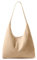 KALIDI Hobo-Tasche im Vintage-Stil, 15 l, Wildlederimitat, mit Reißverschluss, Arbeitstasche aus veganem Leder, Schultergurt für Damen, Reise-Geldbörse, Beige, Medium
