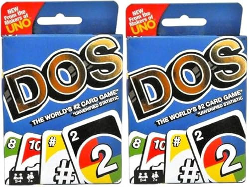 Mattel Dos and Dos Kartenspiel Combo 2er Pack