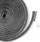 5 Meters Draught Excluder for Doors Windows, Adhesive Brush Weather Stripping, Sealant Strip, Door Draft Seals, 9mm(W) X 9mm(T) Self-Adhesive Draft Excluder for Wardrobe(Grey)