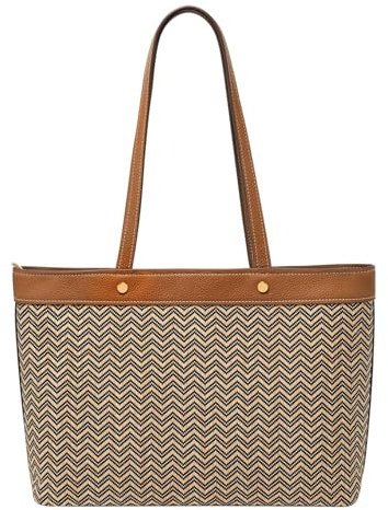 Fossil Damen Jessie Tragetasche, Mokka Braun