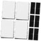 Cabilock 100pcs Self Adhesive Carpet Gripper Tapes Heavy Duty Non Slip Rug Stickers for Securing Sofas Tablecloths and Carpets Versatile Double Sided Adhesive for Home and Garden Use