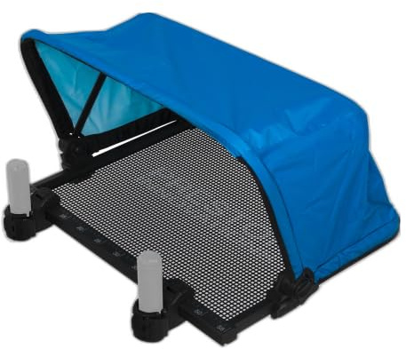 Preston Innovations Ventalite Large Hoodie Side Tray | Match Fishing Side Tray with Waterproof Cover | Holds 6 Bait Tubs | Snap Lok Design for Quick Removal | Ventamesh Base | Code P0110112