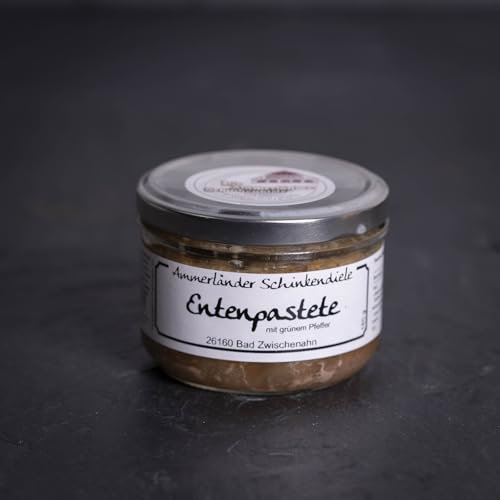 Ammerländer Entenleberpastete im Glas | 180g | Feinste Delikatesse mit zarter Entenleber