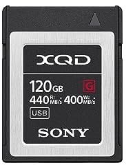 Sony QDG120F-R XQD-Speicherkarte (120 GB, G Serie), 120GB