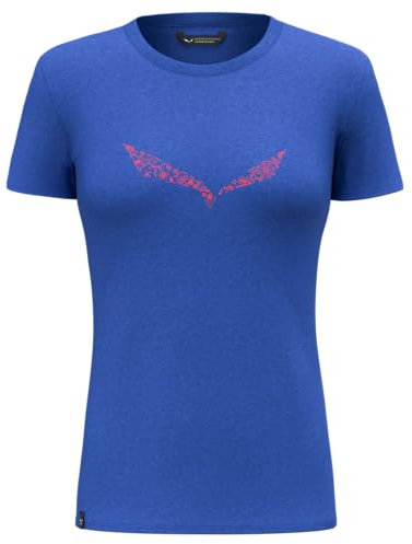Salewa Solid Dry W T-Shirt., Electric Melange, L