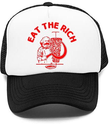 VENDAX Eat The Rich - Hasan Piker Kinder Kappe Baseball Rapper Cap