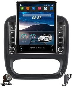 YLOXFW Android 12.0 Radio 2 Din Estéreo con 4G WiFi DSP Carplay para R-enault Trafic 3 2014-2021 GPS Sat Navi 10.4'' Pantalla Táctil Multimedia Vídeo Reproductor BT FM Receptor,Ts100