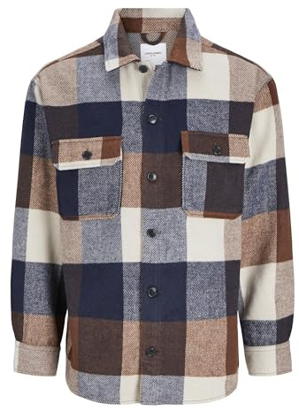 JACK & JONES Male Overshirt Overshirt Plus Size