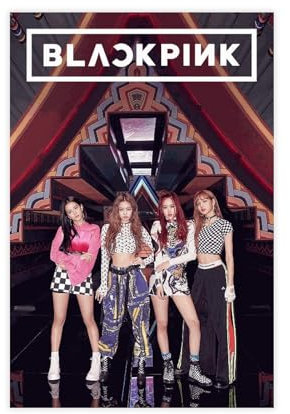 Blackpink Kpop Poster Leinwand Poster Schlafzimmer Dekor Sport Landschaft Büro Zimmer Dekor Geschenk ungerahmt 20 x 30 cm