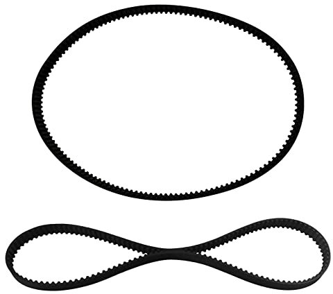 CDIYTOOL Lot de 2 courroies de rechange 120-3335 pour tondeuse à gazon Toro TimeMaster et tondeuses à gazon avec pont de 76,2 cm, remplace 1203335 265-610