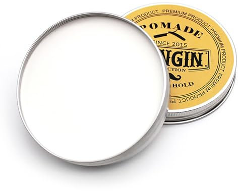 Cera Pelo Hombre Natural (100g), Cera Pelo Hombre, Fijación súperfuerte, Brillo de larga duración, Para todo tipo de cabello, moldeador pelo húmedo o seco, Blanco lechoso