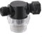 ZWEquipint Filtro dell'acqua in linea,1 2 pollici per BSP,Per giardino RV Caravan acqua di mare,50 Mesh SS schermo trasparente,Costruzione in plastica