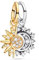 Damen Charm Anhänger Für Armband, Sonne Mond Silber Charms & Beads Für Damen,Sonne Charms Anhänger Gold Moments Teilbarer Charm Gold For Ketten Geschenk Frauen