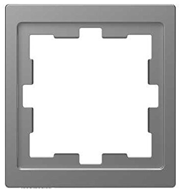 Schneider Electric mtn4010 – 6536 1 Element of the Range D-Life for Vertical and Horizontal Mounting Frame, Aluminium