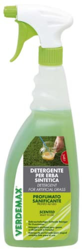 VERDEMAX Detergente per erba sintetica 750 ml disinfettante prato artificiale