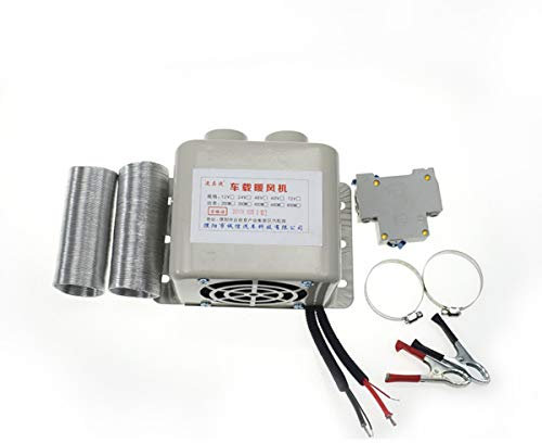 C-FUNN Sbrinatore di Vetro per Parabrezza Caldo Automatico Portatile per Riscaldamento Scaldabagno 12V 600W