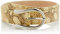BRAX Damen Style Ledergürtel Snake Gürtel, Gelb ( YELLOW ) , 80
