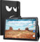 Labanem a Cover con Alcatel 3T, Slim Fit in pelle PU Custodia sottile e pieghevole per 10 Alcatel 3T 10 8094X 4G Tablet(non compatibile con Alcatel 3T 10 8088X)- Don't Touch