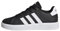 adidas Grand Court Lifestyle Tennis Lace-Up Shoes Tennisschuhe, Core Black/Cloud White/Core Black, 33.5 EU