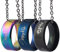 3 Pack Kpop Stray Kids Merch Ring mit Halskette, Stray Kids Edelstahlschmuck für Geschenke