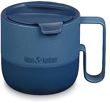 Klean Kanteen Rise 14oz Mug - Stainless Steel with Flip Lid - Stellar