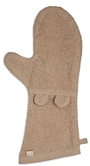 Jollein 336-597-00103 Waschlappen/Waschhandschuh Frottee mit Ohren biscuit