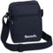 Fabrizio Bench kleine Umhängetasche Schultertasche Small Shoulderbag Crossbag 64153, Farbe:Dunkelblau/Weiss, Einheitsgröße