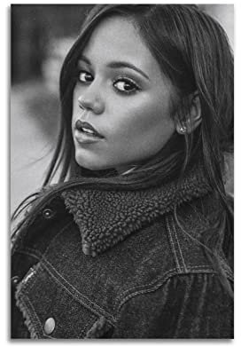NOGRAX Schauspielerin Jenna Ortega Star Poster Bild Druck Leinwand Gemälde Schlafzimmer Ästhetik 20 x 30 cm ungerahmt