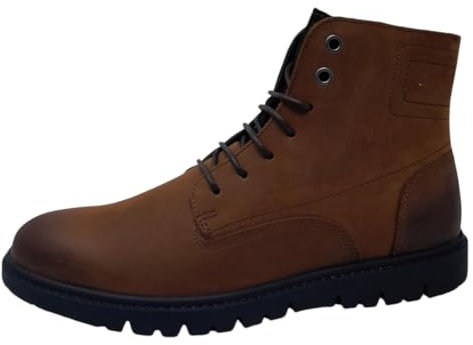 Geox Herren U GHIACCIAIO D Ankle Boot, Coffee, 46 EU