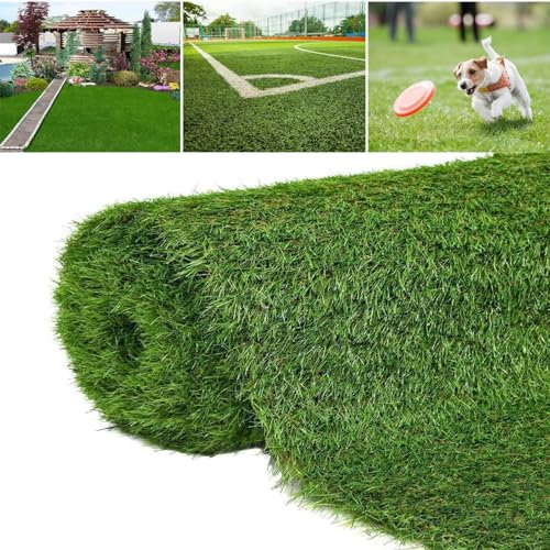 FS-PINGXIANG Artificial Grass 50 * 200CM Realistic Astro Turf Fake Grass Roll Replacement Artificial Turf Natural Indoor Outdoor Artificial Grass Underlay for Garden Rug