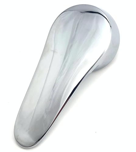CYILIUEN Lavabo Rubinetto Maniglia In Lega di Zinco Rubinetti da Cucina Maniglia per Miscelatore Monocomando con Cartuccia 40mm(cromato)