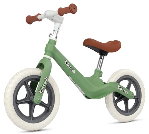 H.yeed 12 No Pedal Kids Balance Bike Age 2-5 Years Boys Girls